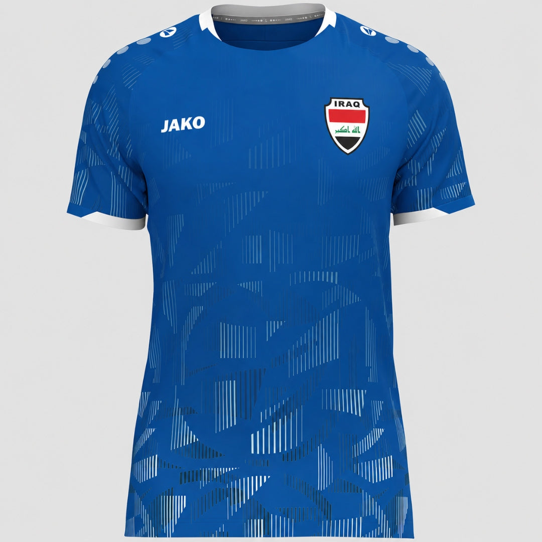 Blue variant of Iraq Sonic Goalkeeper Jersey