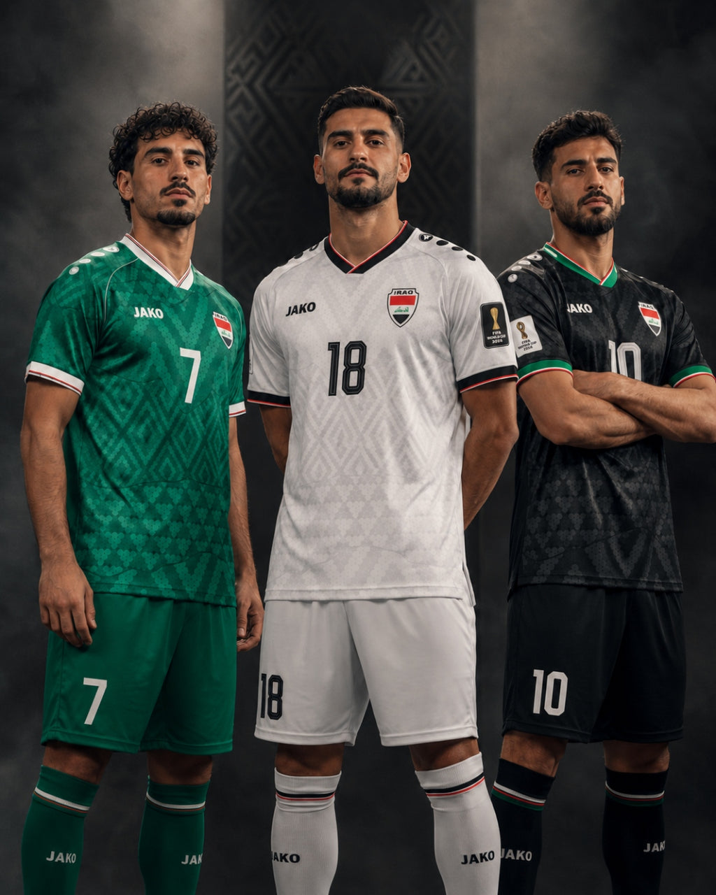 Iraq 2026 World Cup Jerseys - team photo