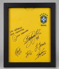 Signed Dani Alves Brazil Jersey